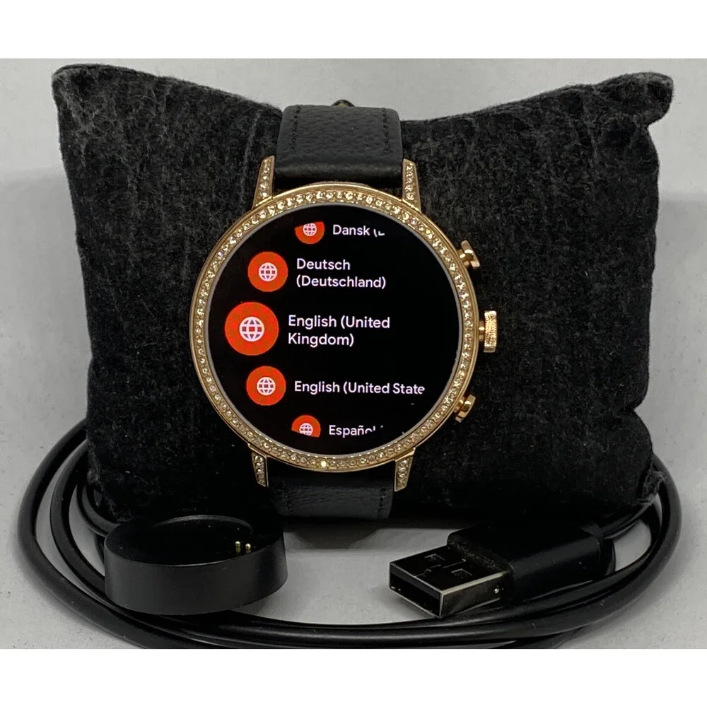 Fossil Gen 4 Authentic Digital Dial Smart Watch Custom Band FTW6015 LT309